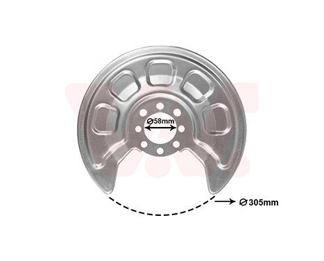 DUST SHIELD REAR L/R