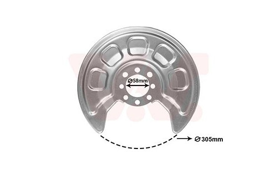 DUST SHIELD REAR L/R
