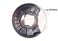 DUST SHIELD REAR L