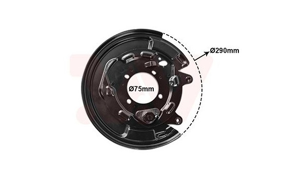 DUST SHIELD REAR L