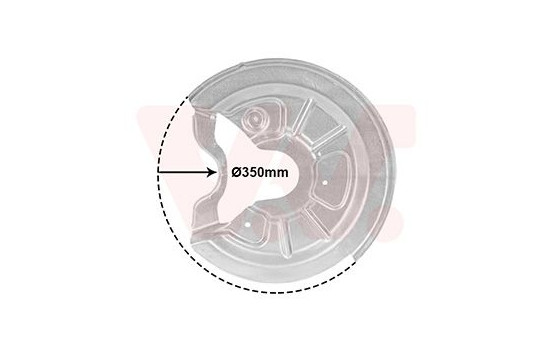 DUST SHIELD REAR L