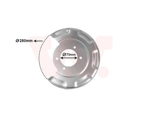 DUST SHIELD REAR L
