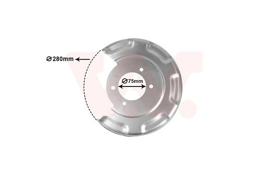 DUST SHIELD REAR L