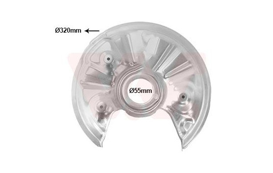 DUST SHIELD REAR L