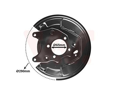 DUST SHIELD REAR L