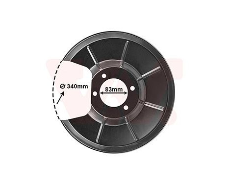 DUST SHIELD REAR L