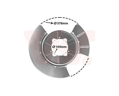 DUST SHIELD REAR L