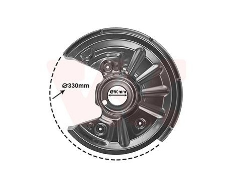 DUST SHIELD REAR L