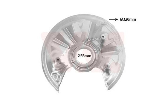 DUST SHIELD REAR R