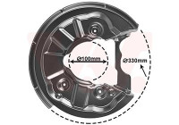 DUST SHIELD REAR R