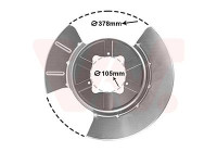 DUST SHIELD REAR R
