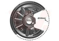 DUST SHIELD REAR R