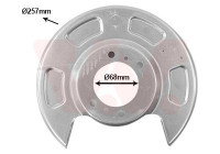 DUST SHIELD REAR RIGHT