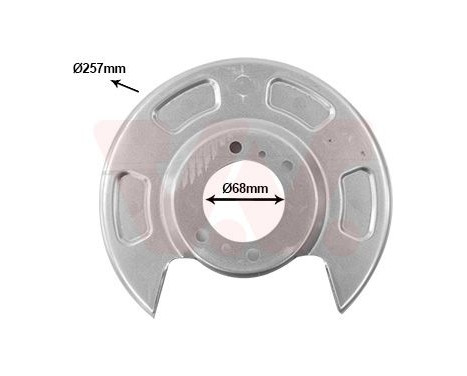 DUST SHIELD REAR RIGHT