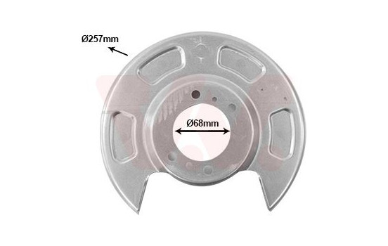 DUST SHIELD REAR RIGHT