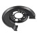 Splash Panel, brake disc febi Plus