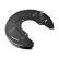 Splash Panel, brake disc febi Plus