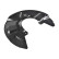 Splash Panel, brake disc febi Plus