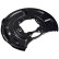 Splash Panel, brake disc febi Plus