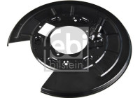 Splash Panel, brake disc febi Plus