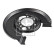 Splash Panel, brake disc febi Plus, Thumbnail 2