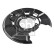 Splash Panel, brake disc febi Plus, Thumbnail 2