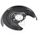 Splash Panel, brake disc febi Plus, Thumbnail 2