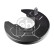 Splash Panel, brake disc febi Plus, Thumbnail 2