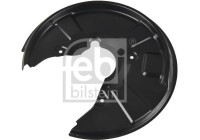 Splash Panel, brake disc febi Plus