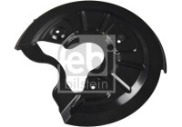 Splash Panel, brake disc febi Plus