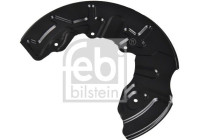 Splash Panel, brake disc febi Plus
