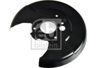 Splash Panel, brake disc febi Plus