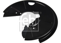 Splash Panel, brake disc febi Plus