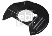 Splash Panel, brake disc febi Plus