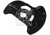 Splash Panel, brake disc febi Plus