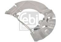 Splash Panel, brake disc febi Plus