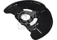 Splash Panel, brake disc febi Plus
