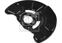 Splash Panel, brake disc febi Plus