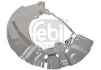 Splash Panel, brake disc febi Plus