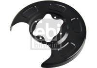 Splash Panel, brake disc febi Plus