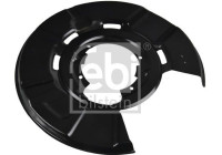 Splash Panel, brake disc febi Plus