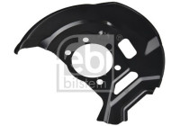Splash Panel, brake disc febi Plus
