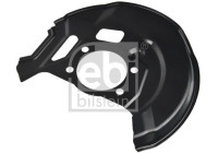 Splash Panel, brake disc febi Plus
