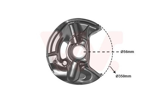 Splash Panel, brake disc