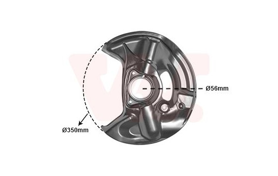 Splash Panel, brake disc