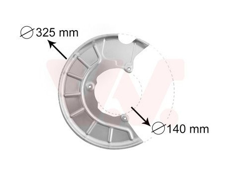 Splash Panel, brake disc