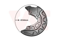 Splash Panel, brake disc