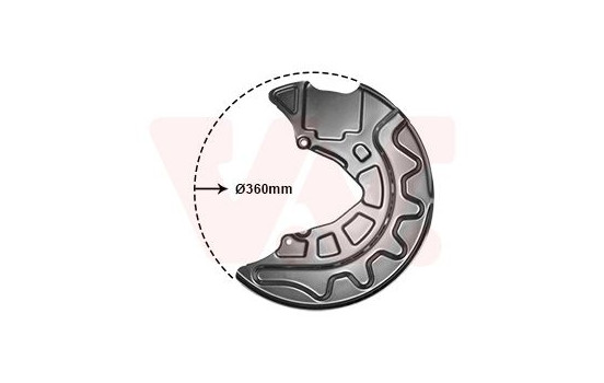 Splash Panel, brake disc