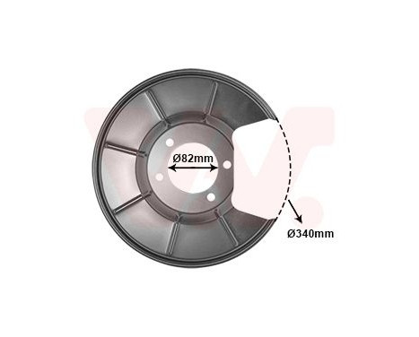 Splash Panel, brake disc