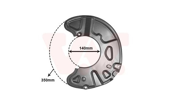 Splash Panel, brake disc